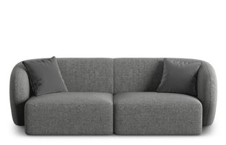 BLOOMINGLOFT 2-Sitzer Designsofa Chiara Chenille