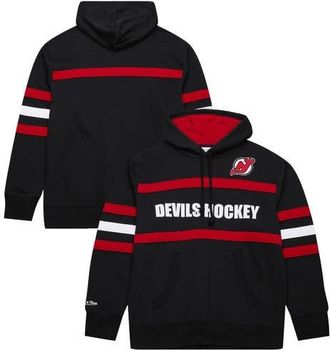 Mitchell & Ness Mens Mitchell & Ness Black New Jersey Devils Head Coach Slogan Pullover Hoodie at Nordstrom, Size Xx-Large
