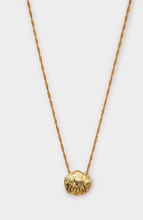 Katie Loxton Cochellia Twist Necklace in Gold Coated at Nordstrom, Size 18