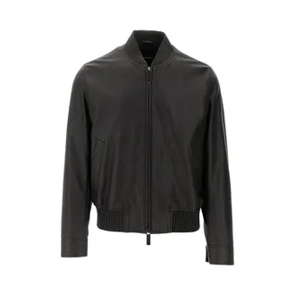 Men's Emporio Armani Leather Jackets - up to −82% | Stylight