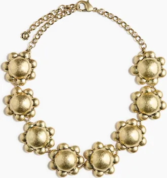 H&M Chunky Halskette mit Blumen - Gold