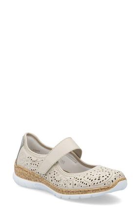 Rieker Nikita 99 Sneaker in Perle/Cement/Perlcreme at Nordstrom, Size 5-5.5Us