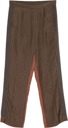 Toga Archives Gestreepte broek - Bruin