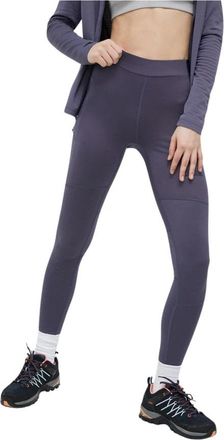 Jack Wolfskin Berntal Tights - Dames - Trainingsleggings - Paars - M - Wol - Fitness