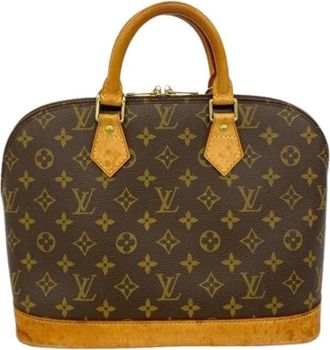 Louis Vuitton Pre-owned Handbags, female, Brown, Size: ONE SIZE Pre-owned Alma PM Handbag