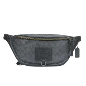 Coach Pre-owned Belt Bags, male, Gray, Size: ONE SIZE Pre-owned Signature Fanny Pack