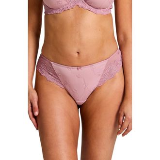 Hunkem&ouml;ller Diva thong in Lilas at Nordstrom, Size X-Large
