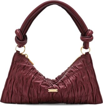 Cult Gaia Nano Hera Leather Shoulder Bag in Chianti at Nordstrom