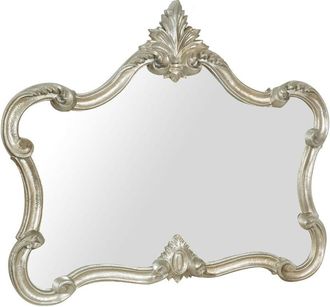 Biscottini International Biscottini - specchio ingresso cornice barocco 81x4x69 cm Made in Italy Specchi decorativi da parete Specchio barocco specchio shabby