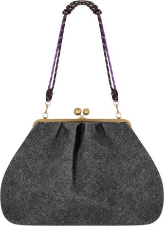 Max Mara Mujer, Bolsos, Gris, Talla: ONE Size