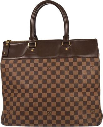 Louis Vuitton Pre-owned Tote Bags, female, Brown, Size: ONE SIZE Pre-owned Vintage Damier Ebene Tote Bag