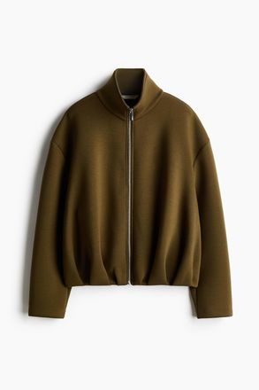 H&M Scubajacke - Dunkles Khakigr&uuml;n
