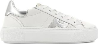 Hogan Sneakers, female, White, 5 1/2 UK, Silk Upper Trainers