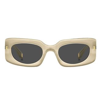 Marc Jacobs Rectangle Full Rim Sunglasses - Yellow