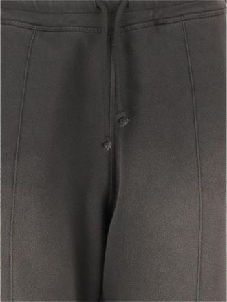 Golden Goose Womens Cotton Pants Dark Grey Trousers