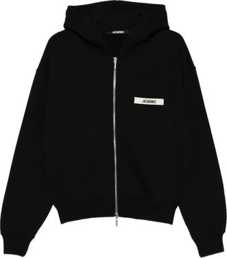 Jacquemus The Gros Grain Hooded Zip-up Sweatshirt