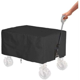 OEM Funda Protectora Para Carrito De Transporte, Impermeable, A Prueba De Polvo, 137x61x56cm, Para Carrito De Jard&iacute;n (no Para Carrito De Camping) - Crezuo