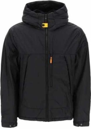 Parajumpers Licht Gewatteerd Jack met Capuchon - Heren - Winterjassen - Zwart - S - Polyester - Jassen