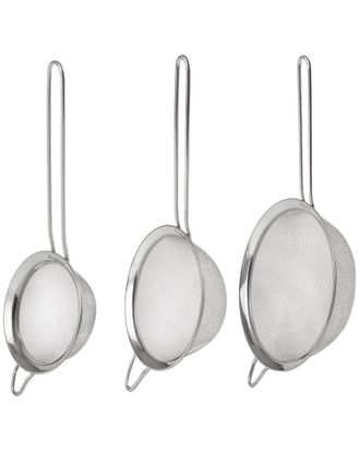 Berghoff Berghoff 3Pc Stainless Steel Graduated Strainer Set