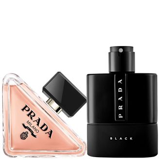 Prada Unisex Duo: Paradoxe Eau de Parfum 90ml & Luna Rossa Black Eau de 100ml. - One Size