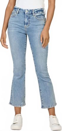 Dear John Denim Jeanne Mid Rise Cropped Jeans In Lomond