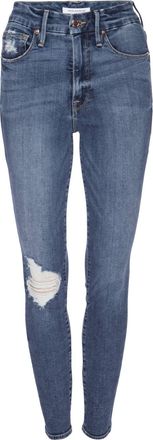 Good American Womens Good Waist Jeans In Blue