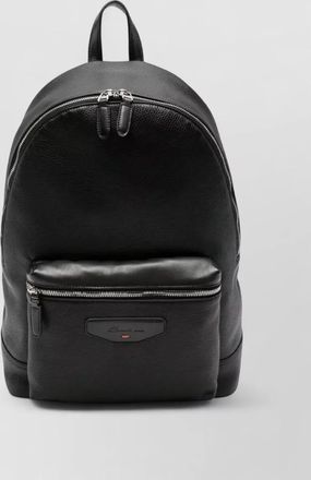 Santoni leather backpack