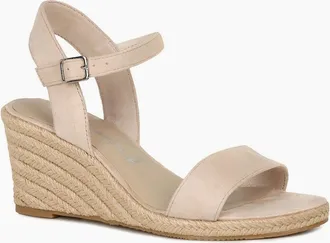 Tamaris Tamaris Womens Sweet Pea Womens Wedge Heel Sandals - Tan - Size: 6