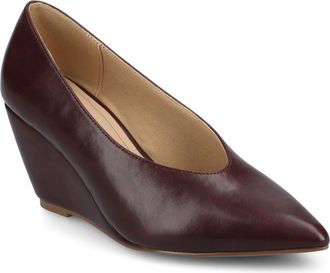 Journee Collection Womens Danika Dress Wedges