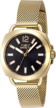 Invicta Wildflower Quartz Charcoal Dial Ladies Watch 48916