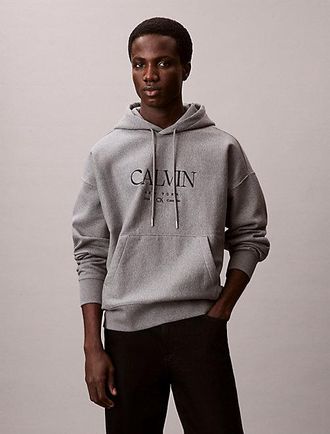 Calvin Klein Premium Fleece Calvin Graphic Hoodie