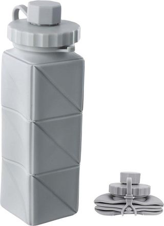 No Brand Botella De Agua Plegable De 620 Ml, De Silicona, Port&aacute;til, Para Viajes Y Deportes, Reutilizable, A Prueba De Fugas, Para Senderismo Y Acampada