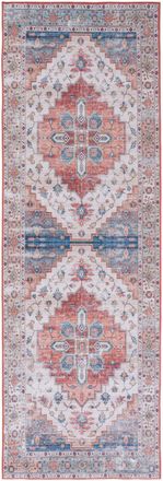 Safavieh Alfombra poli&eacute;ster beige/blu 76 x 244 cm