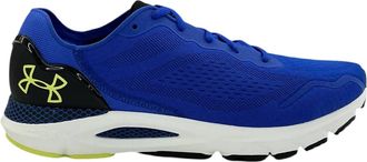 Under Armour Mens Hovr Sonic 6 Running Shoes In Team Royal/black/lime Yellow