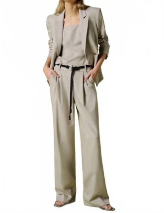 Favorite Daughter The Favorite Tailored Pant In Khaki