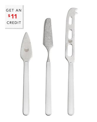 Mepra 3Pc Fantasia Cheese Knives With $11 Credit