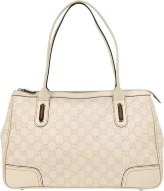 Gucci Pre-owned Handbags, female, White, Size: ONE SIZE Pre-owned Vintage Handbag