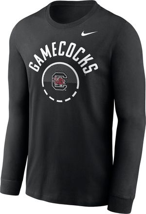 Nike South Carolina Basketball Shoot Around Legend Nike Mens Dri-FIT College Long-Sleeve T-Shirt in Black | IW4867-010