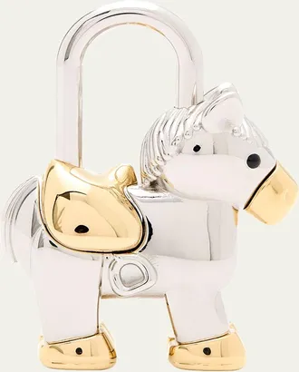 Loewe Horse Padlock Bag Charm