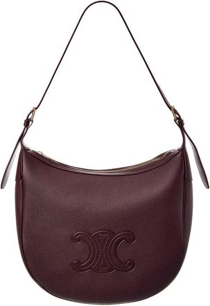 Celine Celine Heloise Medium Leather Hobo Bag