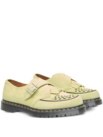 Dr. Martens Leren gespschoenen - Groen