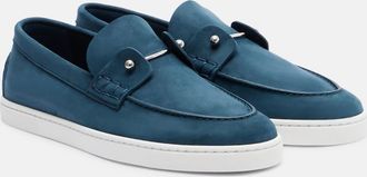 Christian Louboutin Chambeliboat Donna suede boat shoes
