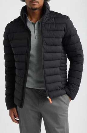 Save The Duck Ari Water Repellent Puffer Jacket in Black at Nordstrom, Size Xx-Large