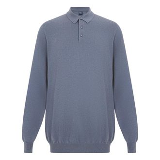 Fedeli Heren, Tops, Blauw, Maat: 5XL Kasjmier