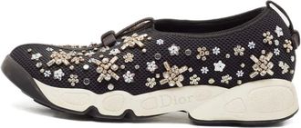 Dior Sneakers con decorazione in cristalli - Nero