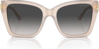 Jimmy Choo London Grey Gradient Square Ladies Sunglasses JC5012F 50258G 54