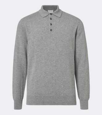 Allude Cashmere polo sweater