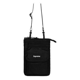 SUPREME FW19 Week 1 Shoulder Bag Black SUP-FW19-058