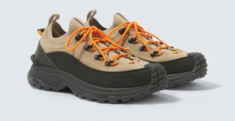 Moncler Trailgrip Lite3 suede-trimmed sneakers