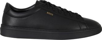 HUGO BOSS Kieran Tenn Sneakers - Heren - Sneakers - Zwart - 46 EU - Katoen - Schoenen